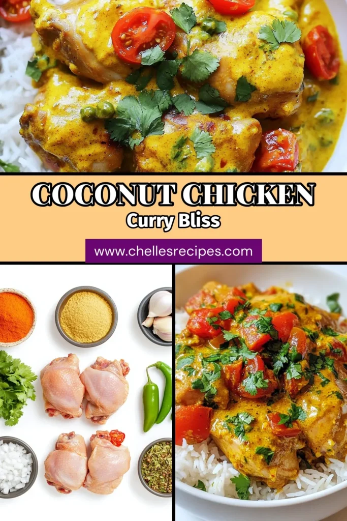 Discover this delicious Kuku Paka recipe, a must-try coconut chicken curry that brings the flavors of Kenyan cuisine straight to your kitchen. This easy chicken recipe combines tender chicken thighs simmered in spicy coconut milk, creating a rich and aromatic dish perfect for any occasion. Elevate your meal with this delightful recipe today! Don't forget to save it for later! #KukuPaka #CoconutChickenCurry #EasyChickenRecipes #KenyanCuisine