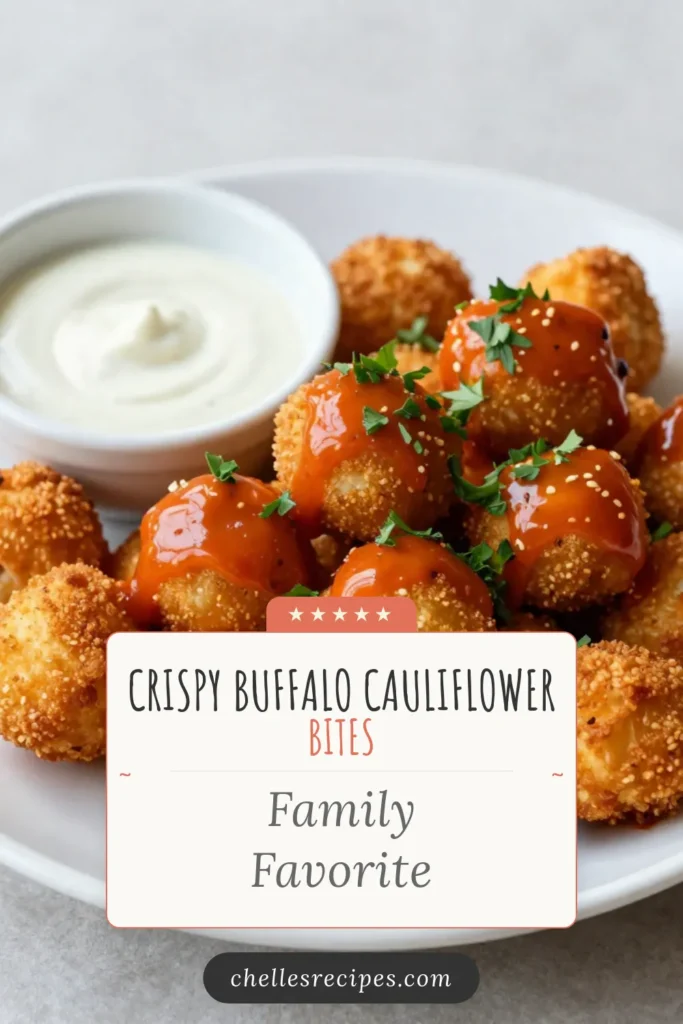 Discover the ultimate Air Fryer Buffalo Cauliflower recipe for a snack that's both delicious and healthy! These crispy cauliflower bites are perfect as vegan air fryer snacks and gluten-free cauliflower wings. In just 25 minutes, you can whip up this flavorful dish that's sure to impress. Dive into this mouthwatering healthy buffalo cauliflower recipe now and elevate your snack game. Save this for your next craving! #AirFryerBuffaloCauliflower #CrispyCauliflowerBites #VeganSnacks #GlutenFreeWings