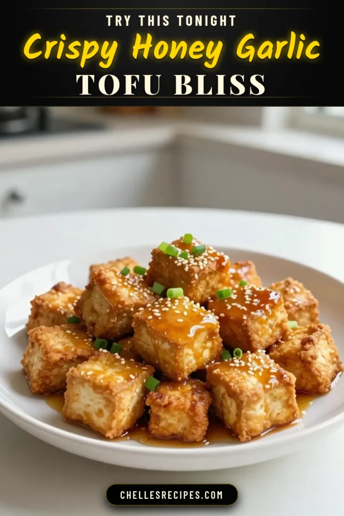 Discover the perfect balance of flavors with this Crispy Honey Garlic Tofu recipe! Ideal for anyone searching for vegan tofu recipes, this easy tofu dish features a delectable honey garlic sauce that brings out the best in every bite. Learn how to cook tofu to a satisfying crispiness and impress your friends and family. Save this recipe for a quick weeknight dinner that's delicious and simple! #CrispyHoneyGarlicTofu #VeganTofuRecipes #EasyTofuDishes #HoneyGarlicSauce