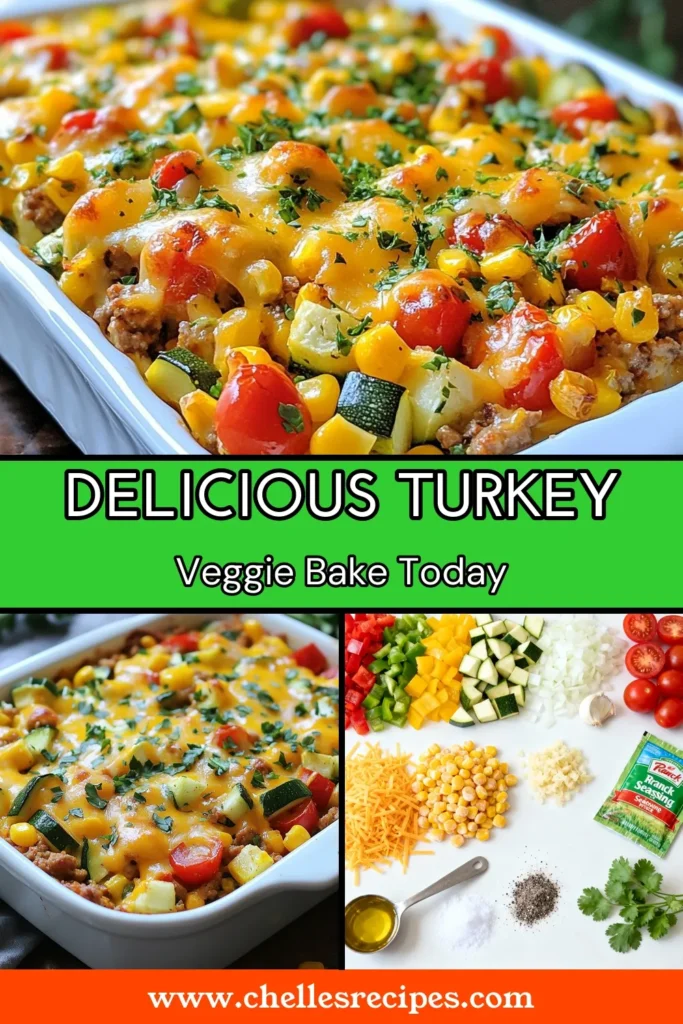 Discover the ultimate Turkey Ranch Veggie Bake, a must-try in healthy ground turkey recipes! This delicious ranch seasoning turkey bake combines fresh vegetables and savory flavors for an easy turkey dinner recipe your family will love. Perfect for busy weeknights, this vegetable casserole with turkey is nutritious and satisfying. Save this recipe for a tasty and wholesome meal tonight! #HealthyEating #TurkeyRecipes #EasyDinner #CasseroleLove