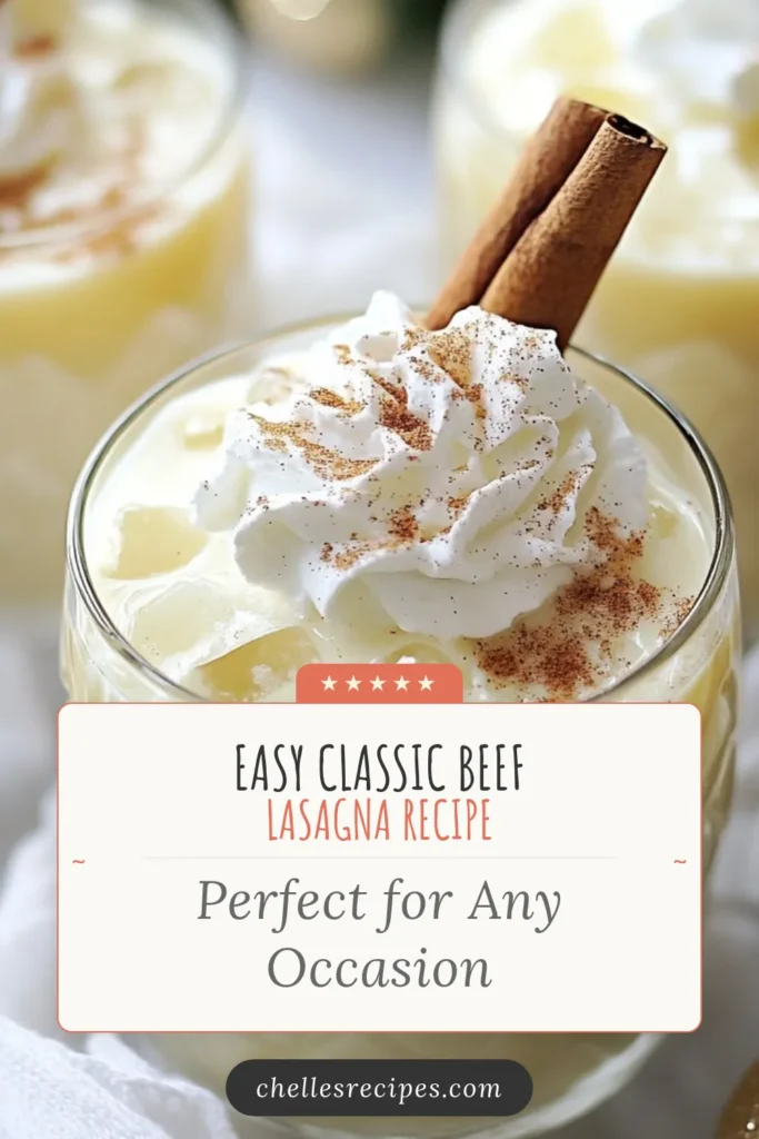 Get ready for the holidays with this Amaretto Eggnog Spritz, the perfect festive cocktail for your celebrations! This easy eggnog spritz combines rich eggnog with sparkling water, almond syrup, and warm spices for a refreshing holiday drink. In just 10 minutes, you can whip up this delightful sparkling eggnog recipe that's sure to impress your guests. Click to discover the full recipe and make your holiday gatherings unforgettable! #AmarettoEggnog #FestiveCocktails #HolidayDrinks #EasyEggnogSpritz