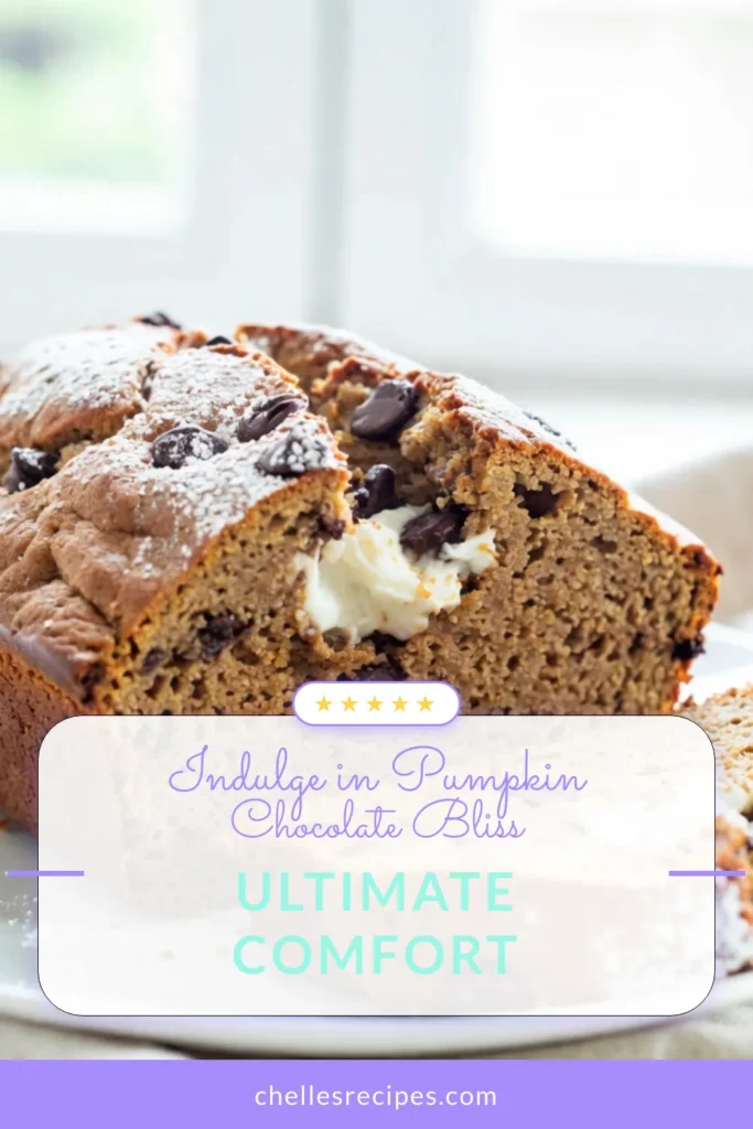 Indulge your fall cravings with this easy pumpkin bread recipe featuring delightful chocolate chips. Our decadent chocolate chip pumpkin bread is perfect for cozy gatherings and makes an irresistible pumpkin dessert. With simple ingredients and straightforward steps, this fall baking recipe will quickly become a family favorite. Bake it today and enjoy every moist, flavorful slice! Save this recipe for your holiday baking! #PumpkinBread #FallRecipes #BakingFromScratch #ChocolateChipPumpkinBread