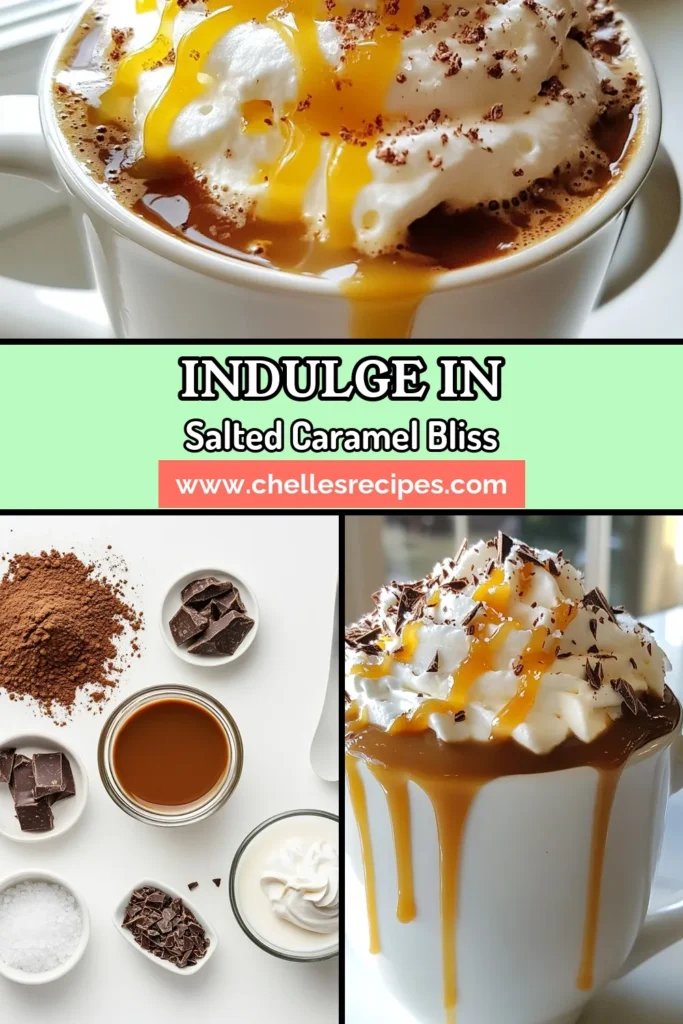 Indulge in this irresistible Hot Salted Caramel Mocha recipe that's perfect for coffee lovers! Create a delicious Salted Caramel Coffee drink by combining rich espresso with a creamy homemade mocha coffee blend. Drizzle with caramel and a touch of sea salt for the ultimate Espresso caramel latte experience. Perfect for cozy mornings or afternoon treats. Save this recipe for your next cafe-style beverage at home! #SaltedCaramel #CoffeeLovers #HomemadeLatte #MochaMagic