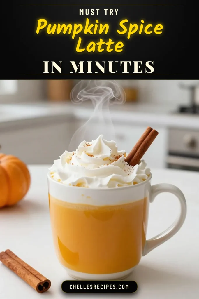 Indulge in a cozy fall treat with this vegan pumpkin spice latte recipe! This homemade pumpkin latte features creamy almond milk, rich pumpkin puree, and a hint of maple syrup for the perfect sweetness. Top it off with whipped coconut cream for a delightful whipped coconut cream latte experience. Discover easy fall coffee recipes that bring warmth to every sip. Save this recipe for your autumn cravings! #PumpkinSpiceLatte #VeganPumpkinLatte #FallCoffeeRecipes #HomemadePumpkinSpiceLatte