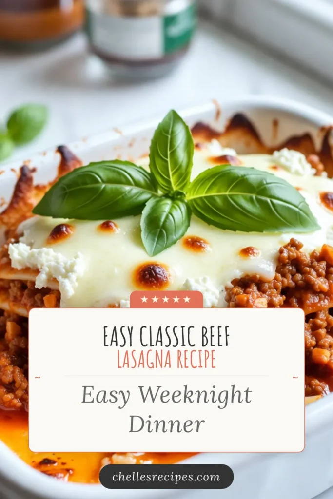 Discover the best lasagna recipe that will become a family favorite! This homemade lasagna features layers of ground beef and turkey, creamy ricotta cheese, and melty mozzarella in an easy lasagna dish. Perfect for gatherings, this Italian lasagna recipe is sure to impress! Follow our simple steps to create the world's best lasagna today. Save this to try later! #BestLasagnaRecipe #HomemadeLasagna #EasyLasagnaDish #LasagnaWithRicottaCheese