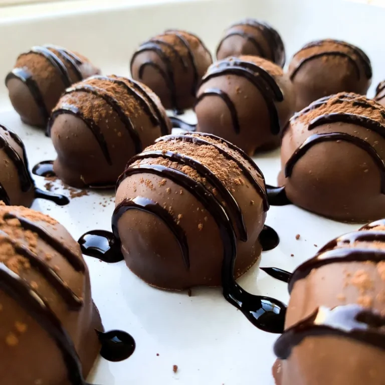 To make these tasty Keto Chocolate Peanut Butter Fat Bombs, you need: - 1 cup natural peanut butter (unsweetened) - 1/2 cup coconut oil, melted - 1/4 cup unsweetened cocoa powder - 1/4 cup erythritol or stevia, adjusted to taste - 1 teaspoon vanilla extract - Pinch of salt - Optional: Chopped nuts or sugar-free chocolate chips You can adjust the recipe for different diets. If you want a nut-free option, use sunbutter instead of peanut butter. For a dairy-free version, ensure your sweetener is dairy-free. You can swap coconut oil with avocado oil if you prefer. If you do not like erythritol, try monk fruit sweetener. These fat bombs are rich in healthy fats. Each serving has about 100 calories. They provide about 9 grams of fat and 2 grams of net carbs. This makes them a great snack for a keto diet. They help keep you full and give you energy. Enjoy them when you need a sweet treat without the carbs! {{ingredient_image_1}} Start by gathering your ingredients. You need natural peanut butter, melted coconut oil, unsweetened cocoa powder, erythritol or stevia, vanilla extract, and a pinch of salt. In a medium mixing bowl, combine the melted coconut oil and peanut butter. Mix these two well until they blend smoothly. This step is key for a nice texture. Next, add the unsweetened cocoa powder, erythritol, vanilla extract, and salt. Stir continuously until the mixture becomes creamy and smooth. If you want, fold in chopped nuts or sugar-free chocolate chips for extra crunch and flavor. Now it's time to mold your mixture. Grab a mini muffin tin or silicone molds. If you like, line them with parchment paper to make removal easier later. Pour the creamy mixture into the molds, filling each about three-quarters full. This helps them hold their shape when frozen. Be sure to fill them evenly so they freeze at the same rate. Place your filled molds in the freezer. Let them freeze for about 30 to 40 minutes. Check to see if they are firm to the touch; this means they are ready. Once firm, carefully remove the fat bombs from the molds. Store them in an airtight container. You can keep them in the refrigerator or the freezer. This way, they'll stay fresh and tasty for when you need a quick snack or treat. To get the best texture for your fat bombs, mix well. Use smooth, natural peanut butter. The coconut oil must be melted but not hot. This helps blend everything easily. Stir until the mix is smooth and creamy. If you add nuts or chocolate chips, fold them in gently. This keeps your fat bombs from being too dense. Sweetness is key to a great taste. Start with 1/4 cup of erythritol or stevia. Taste the mix. If you want it sweeter, add more. Just remember, sweeteners can vary in strength. Adjust it slowly so you get your perfect flavor. You can also try different sweeteners to find what you love best. You can make these fat bombs ahead of time. Once they are firm, store them in an airtight container. They last well in the fridge for about a week. For longer storage, keep them in the freezer. Just take out what you need, and they are ready to eat. Enjoy a tasty treat anytime! Pro Tips Quality Ingredients: Use high-quality, natural peanut butter for the best flavor and texture. Avoid brands with added sugars or oils. Adjust Sweetness: Taste the mixture before pouring it into molds; adjust the sweetness with erythritol or stevia to suit your preference. Texture Variations: Experiment with different add-ins like shredded coconut or dried berries to change the flavor profile and texture of your fat bombs. Storage Tips: Store the fat bombs in an airtight container in the refrigerator for up to two weeks or in the freezer for longer shelf life. {{image_2}} You can change the taste of your fat bombs easily. Add a tablespoon of instant coffee for a mocha twist. Want a fruity touch? Mix in a few drops of orange or peppermint extract. You can also add spices like cinnamon or nutmeg for warmth. Feel free to get creative with flavors you love! If you need nut-free options, use sunbutter or pumpkin seed butter instead of peanut butter. Both work well and keep the fat bomb creamy. You can also try tahini, which gives a unique flavor. These options keep your recipe tasty and safe for those with nut allergies. For a lower-carb chocolate taste, use cacao nibs instead of cocoa powder. They add a crunchy texture and rich flavor. You can also opt for sugar-free dark chocolate. Melt it and drizzle over the top for a fancy touch. These swaps keep your fat bombs delicious and keto-friendly. Keto fat bombs are a great snack for people on a ketogenic diet. They help you stay in ketosis by providing healthy fats without carbs. These fat bombs have a low-carb count, which supports your body's fat-burning state. You can enjoy them without guilt, knowing they fit your meal plan. When you need a quick snack, fat bombs are perfect. They are easy to grab and tasty. Pair them with a cup of coffee or tea for a delightful treat. You can also serve them at parties as a sweet surprise. They can even satisfy your sweet tooth without breaking your diet. Fat bombs provide healthy fats that give you energy. They help keep you full, so you won’t feel hungry soon after eating. This makes them a smart choice for busy days. The mix of peanut butter and coconut oil in these fat bombs is both tasty and nutritious. Enjoying fats can make you feel good while following your diet. Keto chocolate peanut butter fat bombs can last up to two weeks in the fridge. Store them in an airtight container to keep them fresh. If you freeze them, they can last for about three months. Just make sure to thaw them in the fridge before eating. Yes, you can use natural sweeteners like stevia or monk fruit. These sweeteners are low in carbs and work well in this recipe. You may need to adjust the amount to get the right sweetness level. Taste as you go to find what you like best. Fat bombs pair great with coffee or tea. The rich flavors complement each other nicely. You can also enjoy them with fresh berries for a fruity touch. If you like crunch, try them with nuts or seeds. These pairings make for a fun and tasty snack. In this post, we explored how to make keto fat bombs, from ingredients to storage tips. You learned about different substitutions and how to adjust sweetness to fit your needs. I also shared ways to enhance flavors and make nut-free or low-carb options. Keto fat bombs can be a great snack for energy and fullness. With these tips, you can enjoy tasty treats that fit a healthy diet. Get creative, and have fun while making them!